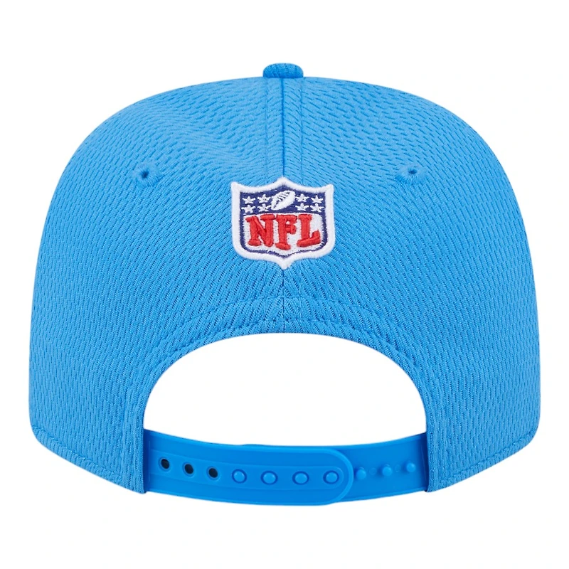 Los Angeles Chargers Blue 2024 NFL Sideline New Era 9SEVENTY Stretch-Snap Hat