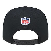 Las Vegas Raiders Black 2024 NFL Sideline New Era 9SEVENTY Stretch-Snap Hat
