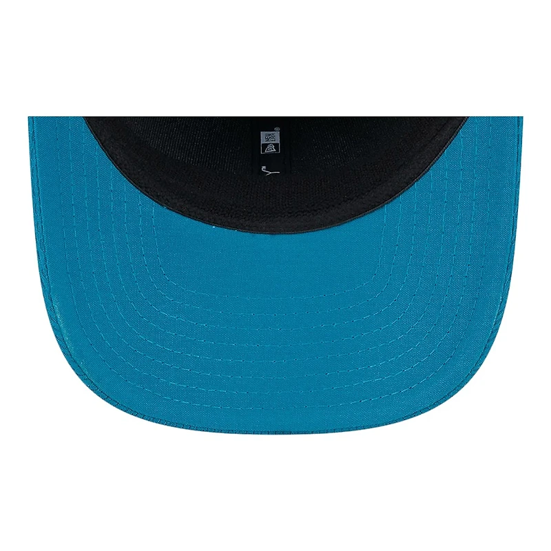 Jacksonville Jaguars Teal 2024 NFL Sideline New Era 9SEVENTY Stretch-Snap Hat