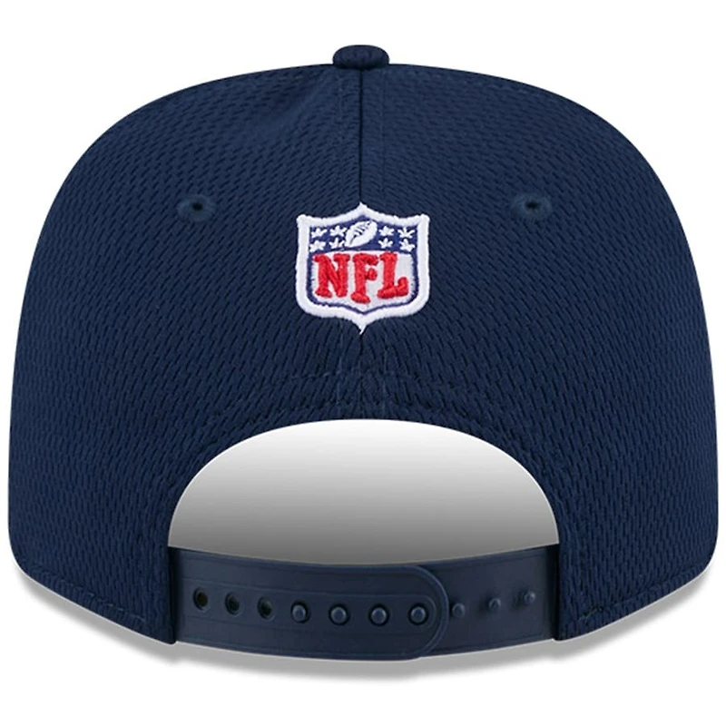 Dallas Cowboys Navy 2024 NFL Sideline New Era 9SEVENTY Stretch-Snap Hat
