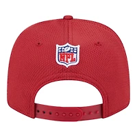Arizona Cardinals Red 2024 NFL Sideline New Era 9SEVENTY Stretch-Snap Hat