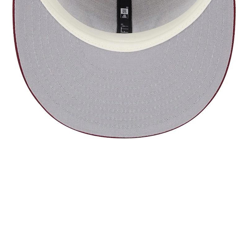 Washington Commanders 2024 Sideline Statement Plaid New Era 9FIFTY Snapback Hat