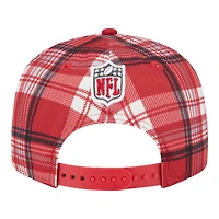 Tampa Bay Buccaneers 2024 Sideline Statement Plaid New Era 9FIFTY Snapback Hat