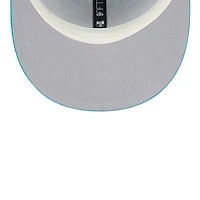 Miami Dolphins 2024 Sideline Statement Plaid New Era 9FIFTY Snapback Hat