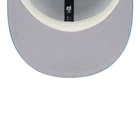 Los Angeles Chargers 2024 Sideline Statement Plaid New Era 9FIFTY Snapback Hat