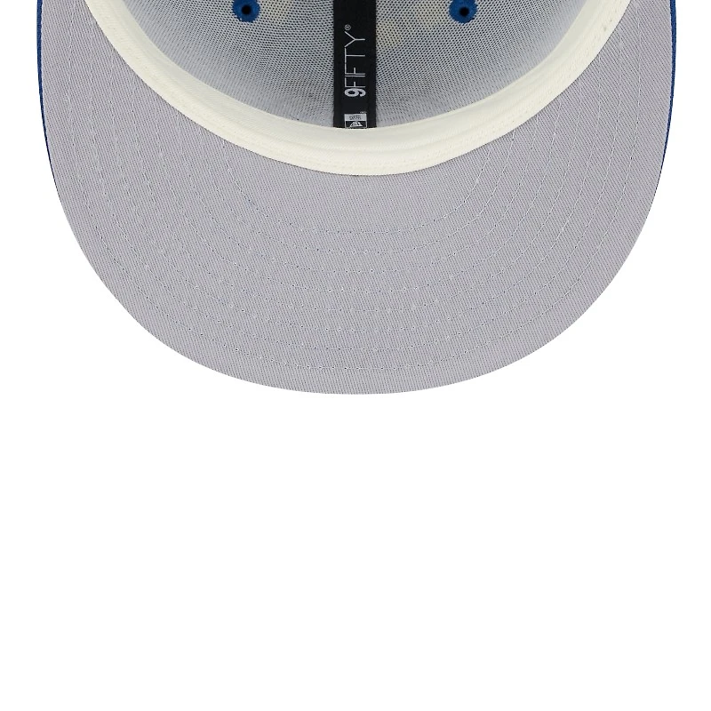 Indianapolis Colts 2024 Sideline Statement Plaid New Era 9FIFTY Snapback Hat