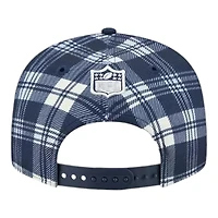 Dallas Cowboys 2024 Sideline Statement Plaid New Era 9FIFTY Snapback Hat
