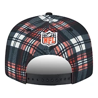 Cincinnati Bengals 2024 Sideline Statement Plaid New Era 9FIFTY Snapback Hat
