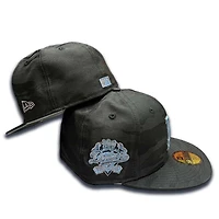 Los Angeles Dodgers Black Camo Collection 100th Anniversary Patch Dark Gray UV 59FIFTY Fitted Hat