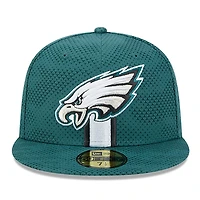 Philadelphia Eagles New Era 2024 NFL Sideline 59FIFTY Fitted Hat