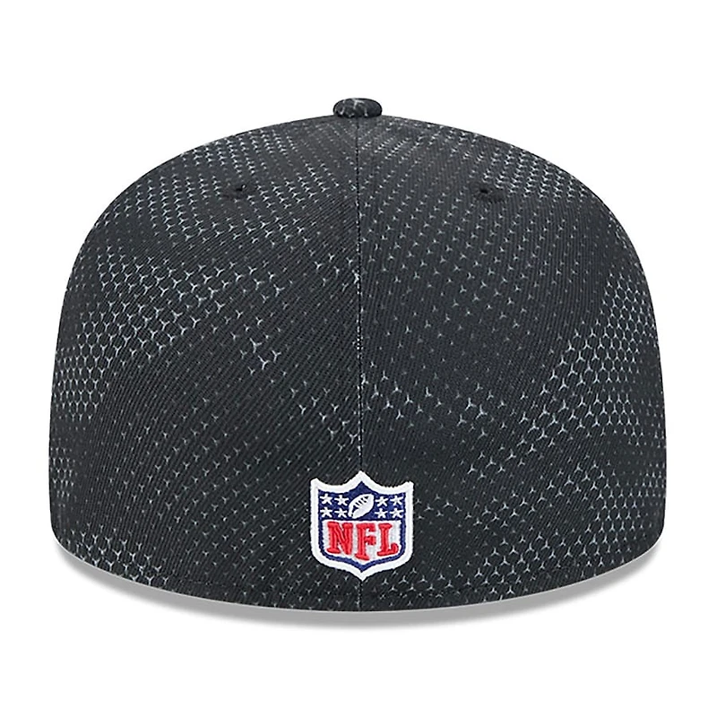 Las Vegas Raiders New Era 2024 NFL Sideline 59FIFTY Fitted Hat
