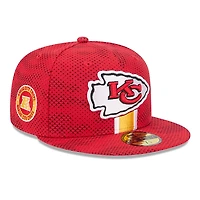 Kansas City Chiefs New Era 2024 NFL Sideline 59FIFTY Fitted Hat
