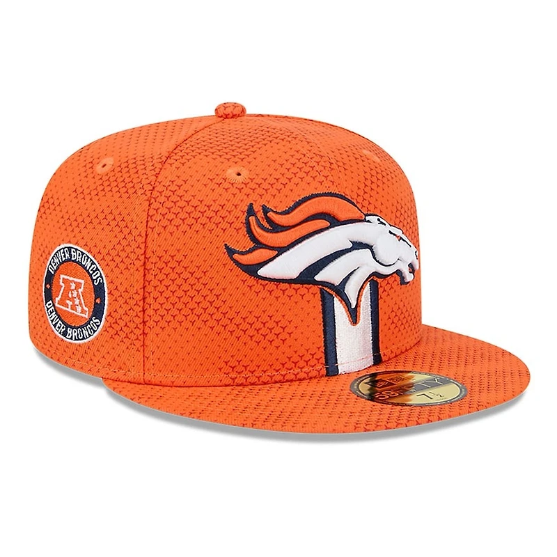 Denver Broncos New Era 2024 NFL Sideline 59FIFTY Fitted Hat