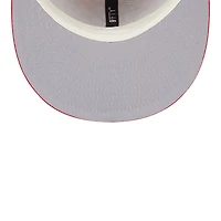 Kansas City Chiefs Red 2024 Sideline Statement Plaid New Era 9FIFTY Snapback Hat