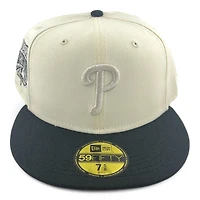 Philadelphia Phillies Chrome Metallic and Black 1996 ASG Patch Gray UV New Era 59FIFTY Fitted Hat