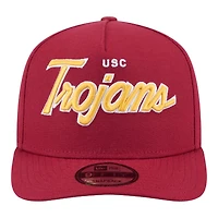 USC Trojans Cardinal Red SC Patch New Era 9FIFTY A-Frame Snapback Hat