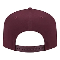 Texas A&M Aggies Logo Patch New Era 9FIFTY A-Frame Snapback Hat