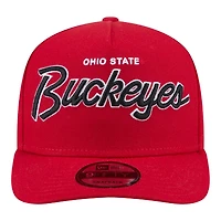 Ohio State Buckeyes Logo Patch New Era 9FIFTY A-Frame Snapback Hat