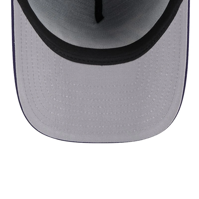 LSU Tigers Logo Patch New Era 9FIFTY A-Frame Snapback Hat