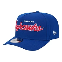 Kansas Jayhawks Logo Patch New Era 9FIFTY A-Frame Snapback Hat