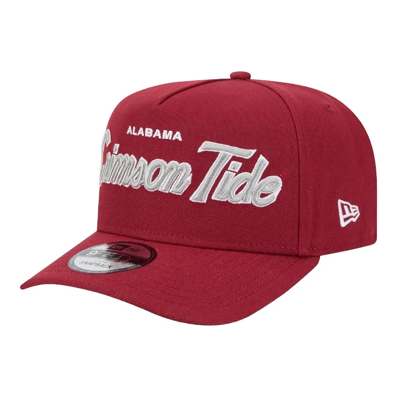 Alabama Crimson Tide Logo Patch New Era 9FIFTY A-Frame Snapback Hat