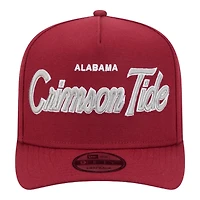 Alabama Crimson Tide Logo Patch New Era 9FIFTY A-Frame Snapback Hat