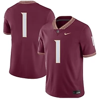 Florida State Seminoles Garnet Red Blank Home Nike Game Jersey