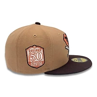 Oakland Athletics Two Tone 50 Years Patch UV New Era 59FIFTY Fitted Hat
