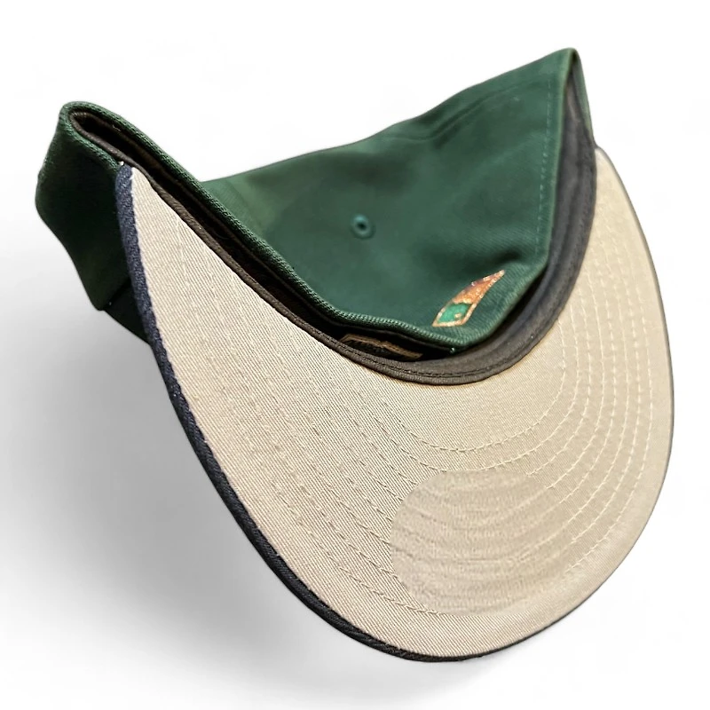 New York Yankees Green and Blue 1999 WS Patch Gray UV Era 59FIFTY Fitted Hat