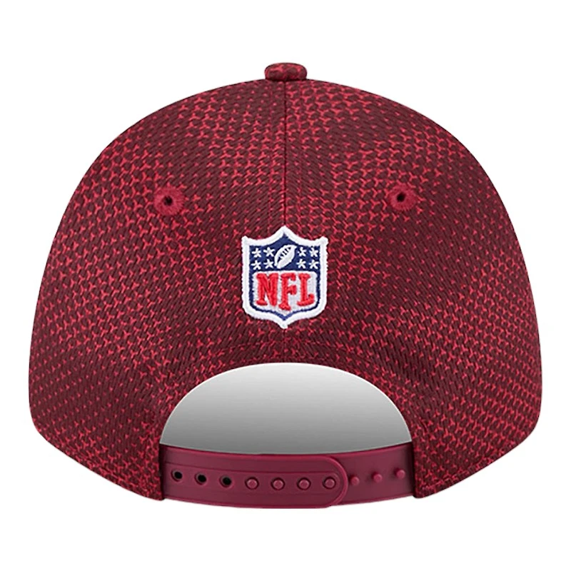 Washington Commanders Burgundy 2024 NFL Sideline New Era 9FORTY Stretch-Snap Hat