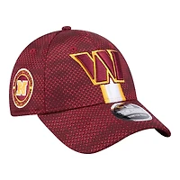 Washington Commanders Burgundy 2024 NFL Sideline New Era 9FORTY Stretch-Snap Hat