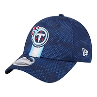 Tennessee Titans Navy 2024 NFL Sideline New Era 9FORTY Stretch-Snap Hat