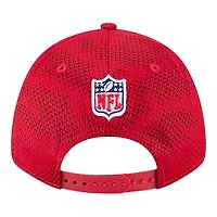 Tampa Bay Buccaneers Red 2024 NFL Sideline New Era 9FORTY Stretch-Snap Hat