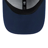 Seattle Seahawks Navy 2024 NFL Sideline New Era 9FORTY Stretch-Snap Hat