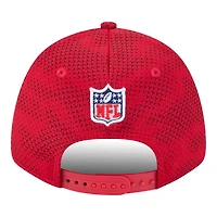 San Francisco 49ers Red 2024 NFL Sideline New Era 9FORTY Stretch-Snap Hat