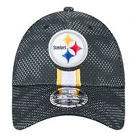Pittsburgh Steelers Black 2024 NFL Sideline New Era 9FORTY Stretch-Snap Hat