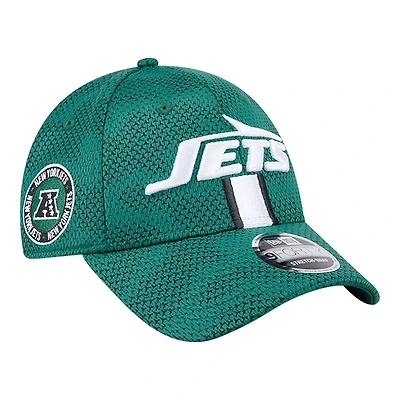 New York Jets 2024 Green NFL Sideline New Era 9FORTY Stretch-Snap Hat