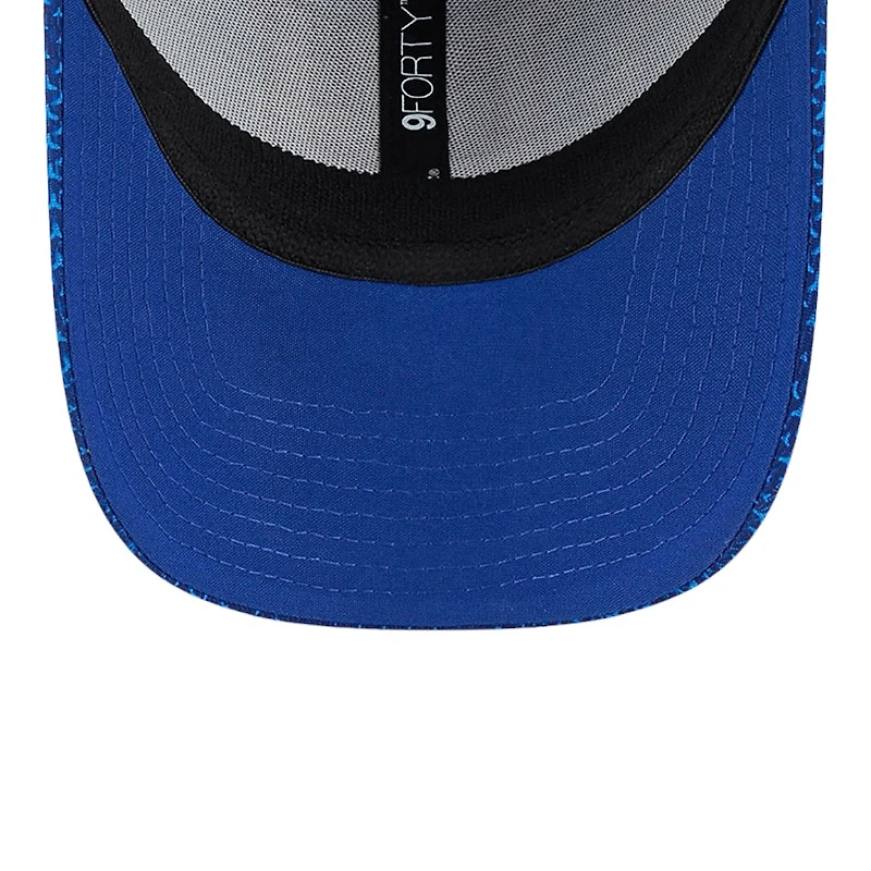 New York Giants 2024 Royal Blue NFL Sideline New Era 9FORTY Stretch-Snap Hat