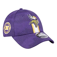 Minnesota Vikings Purple 2024 NFL Sideline New Era 9FORTY Stretch-Snap Hat