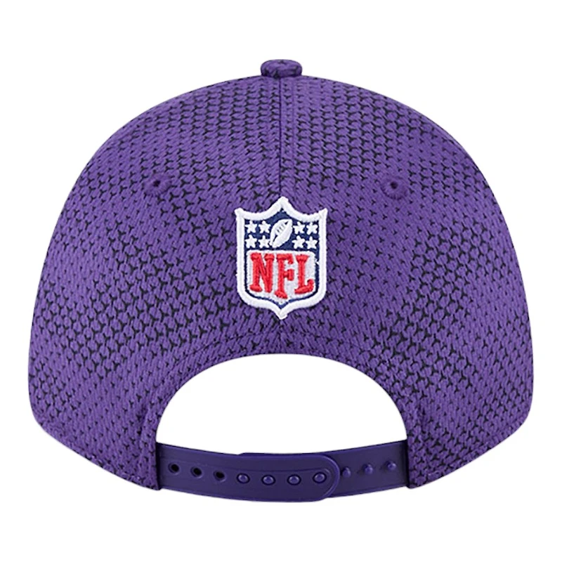 Minnesota Vikings Purple 2024 NFL Sideline New Era 9FORTY Stretch-Snap Hat