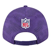 Minnesota Vikings Purple 2024 NFL Sideline New Era 9FORTY Stretch-Snap Hat