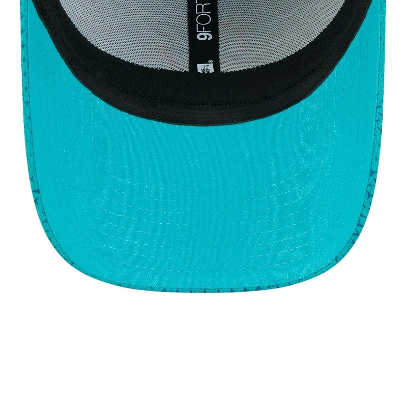 Miami Dolphins Aqua 2024 NFL Sideline New Era 9FORTY Stretch-Snap Hat