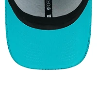Miami Dolphins Aqua 2024 NFL Sideline New Era 9FORTY Stretch-Snap Hat