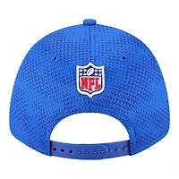 Los Angeles Rams Royal Blue 2024 NFL Sideline New Era 9FORTY Stretch-Snap Hat