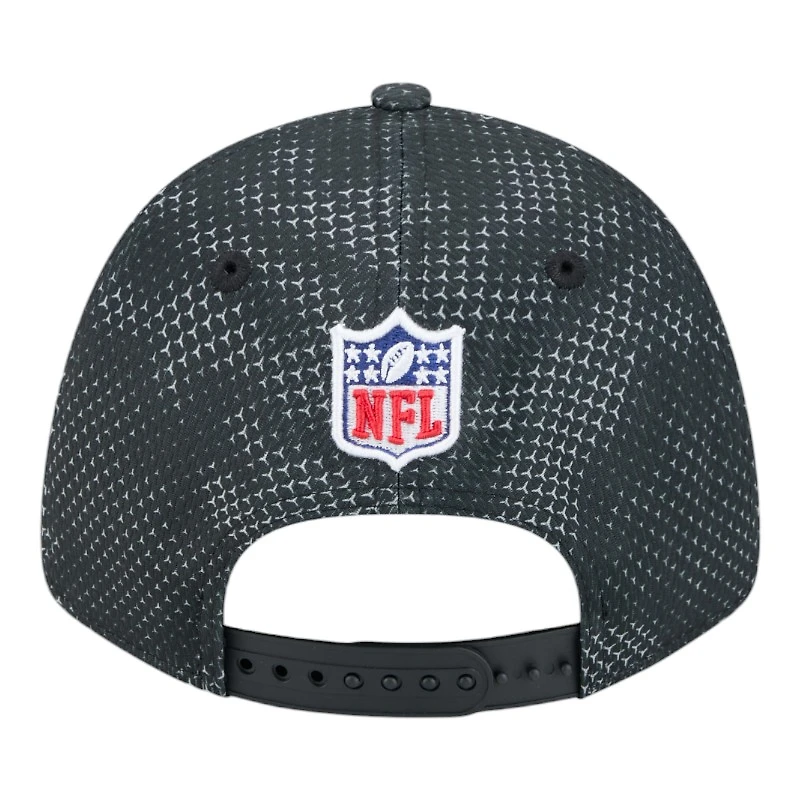 Las Vegas Raiders Black 2024 NFL Sideline New Era 9FORTY Stretch-Snap Hat