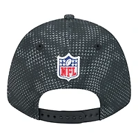 Las Vegas Raiders Black 2024 NFL Sideline New Era 9FORTY Stretch-Snap Hat