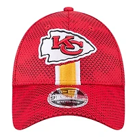 Kansas City Chiefs Red 2024 NFL Sideline New Era 9FORTY Stretch-Snap Hat