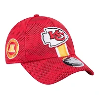 Kansas City Chiefs Red 2024 NFL Sideline New Era 9FORTY Stretch-Snap Hat