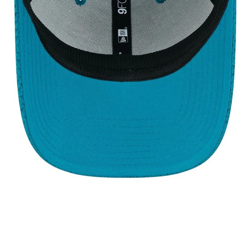 Jacksonville Jaguars Teal 2024 NFL Sideline New Era 9FORTY Stretch-Snap Hat