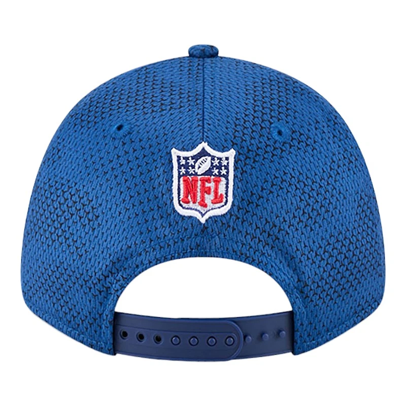 Indianapolis Colts Royal Blue 2024 NFL Sideline New Era 9FORTY Stretch-Snap Hat